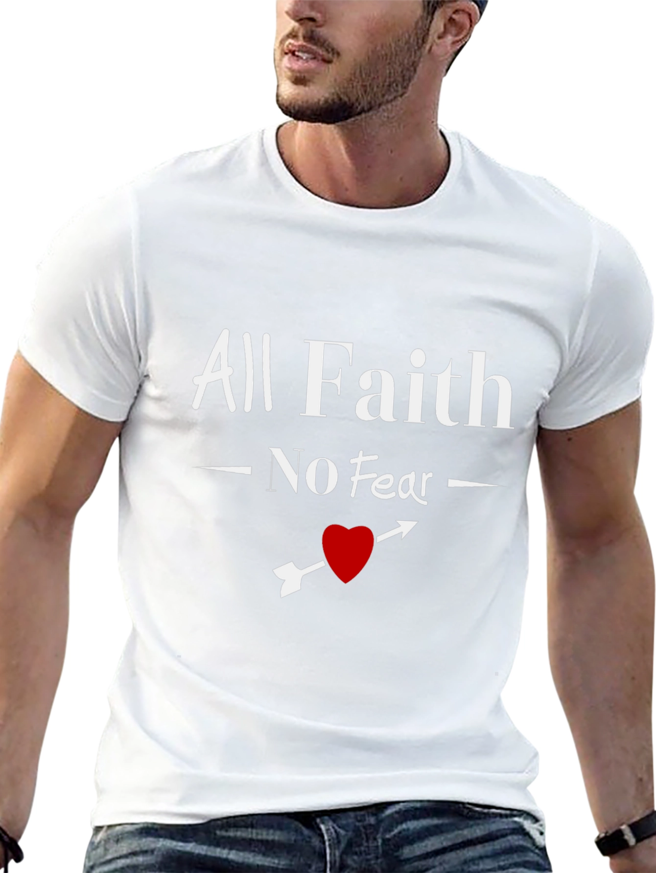 All Faith No Fear Graphic Tee
