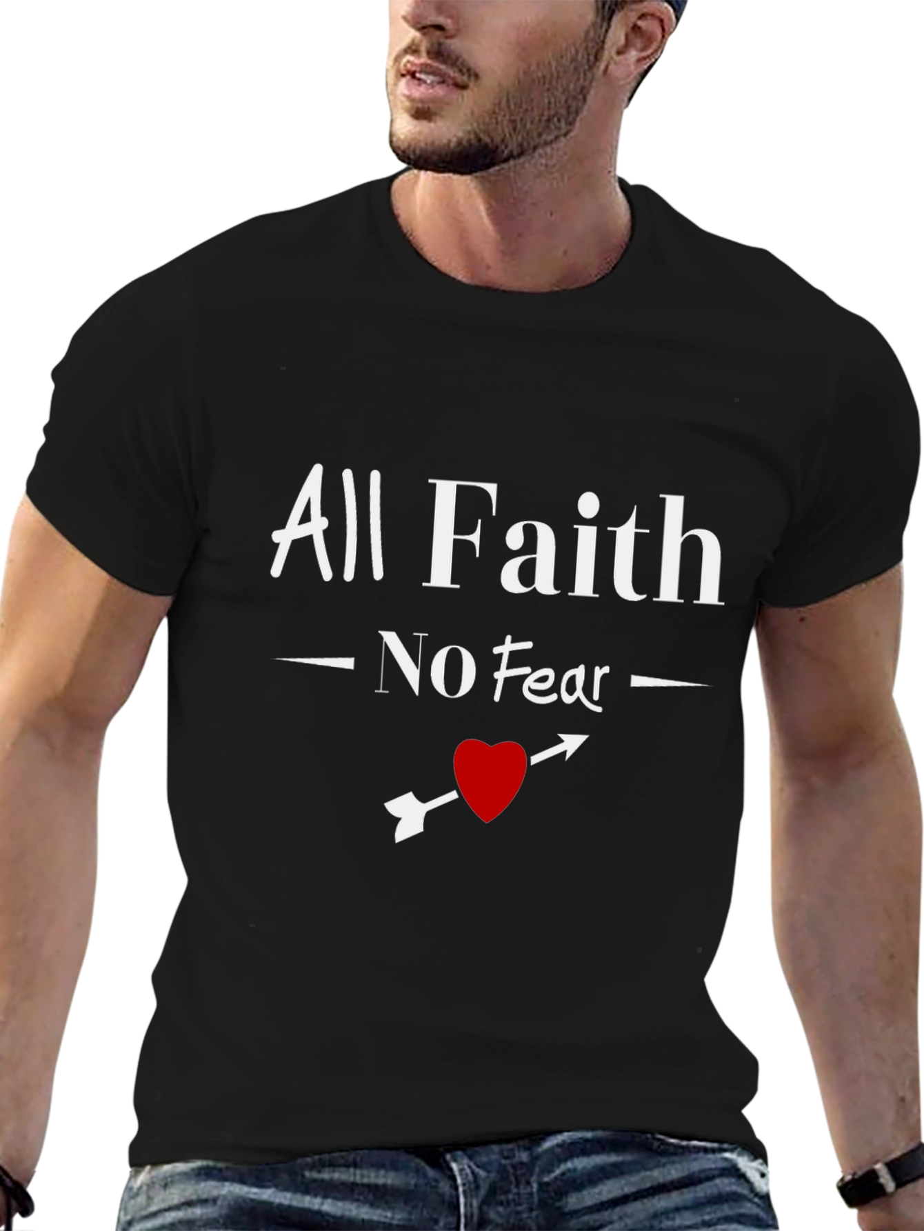 All Faith No Fear Graphic Tee