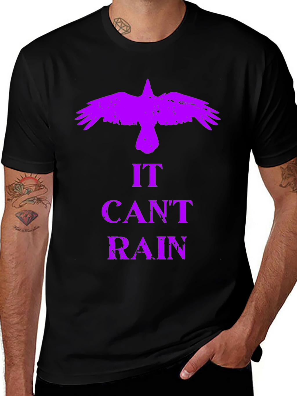 It Cant Rain Crow Graphic Tee