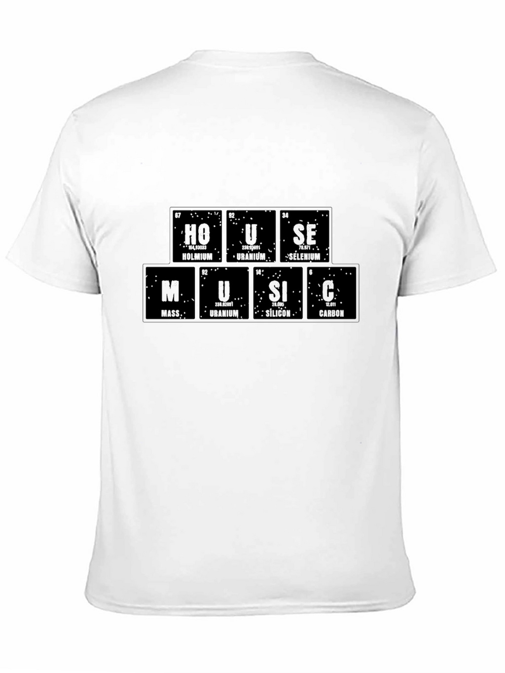 Periodic Table Music Black T-Shirt
