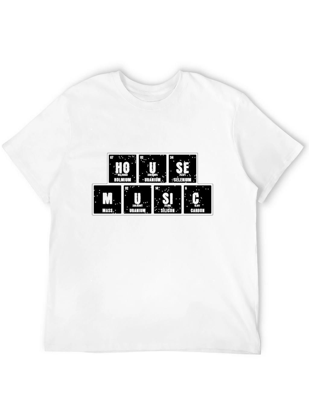 Periodic Table Music Black T-Shirt
