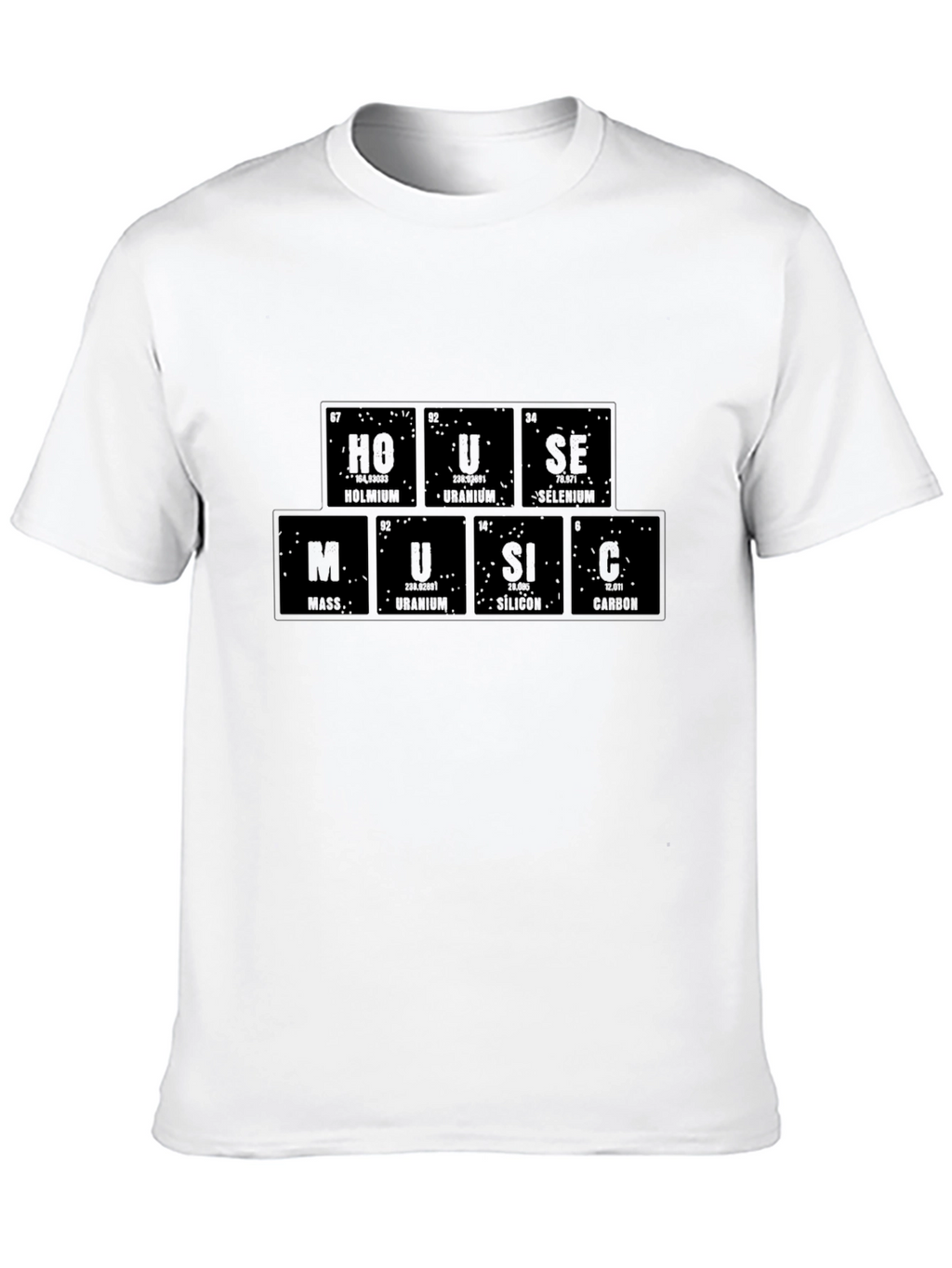 Periodic Table Music Black T-Shirt