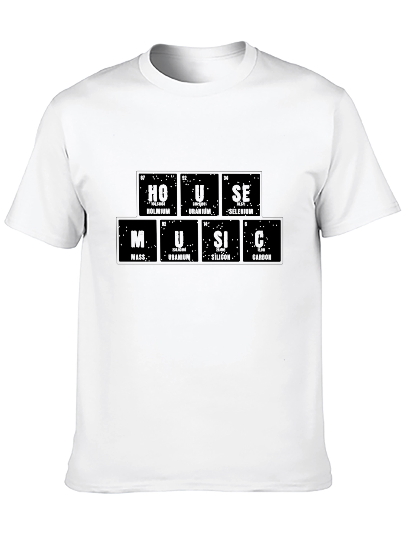Periodic Table Music Black T-Shirt