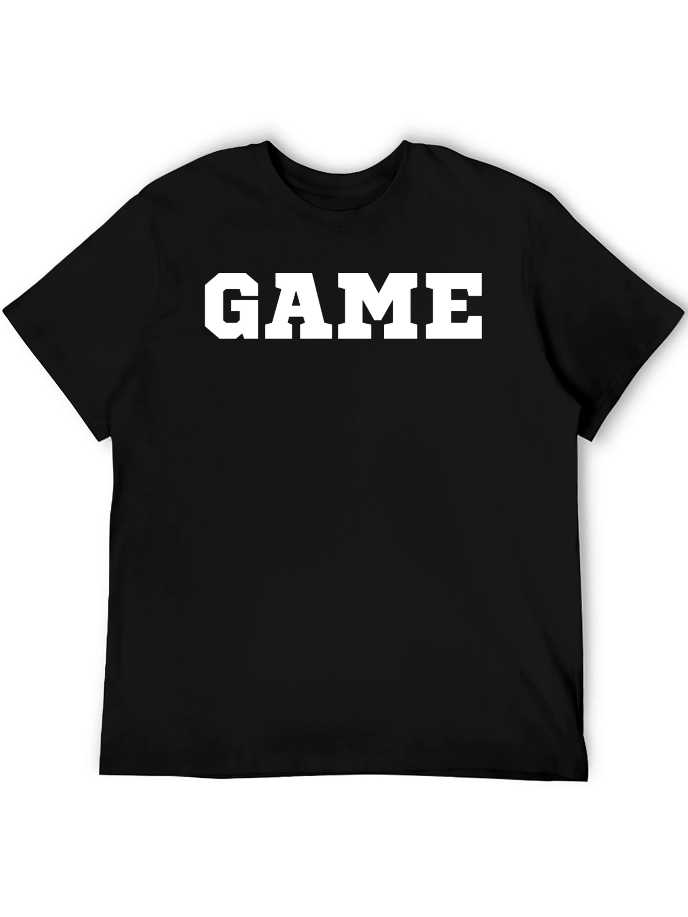 GAME Black T-Shirt