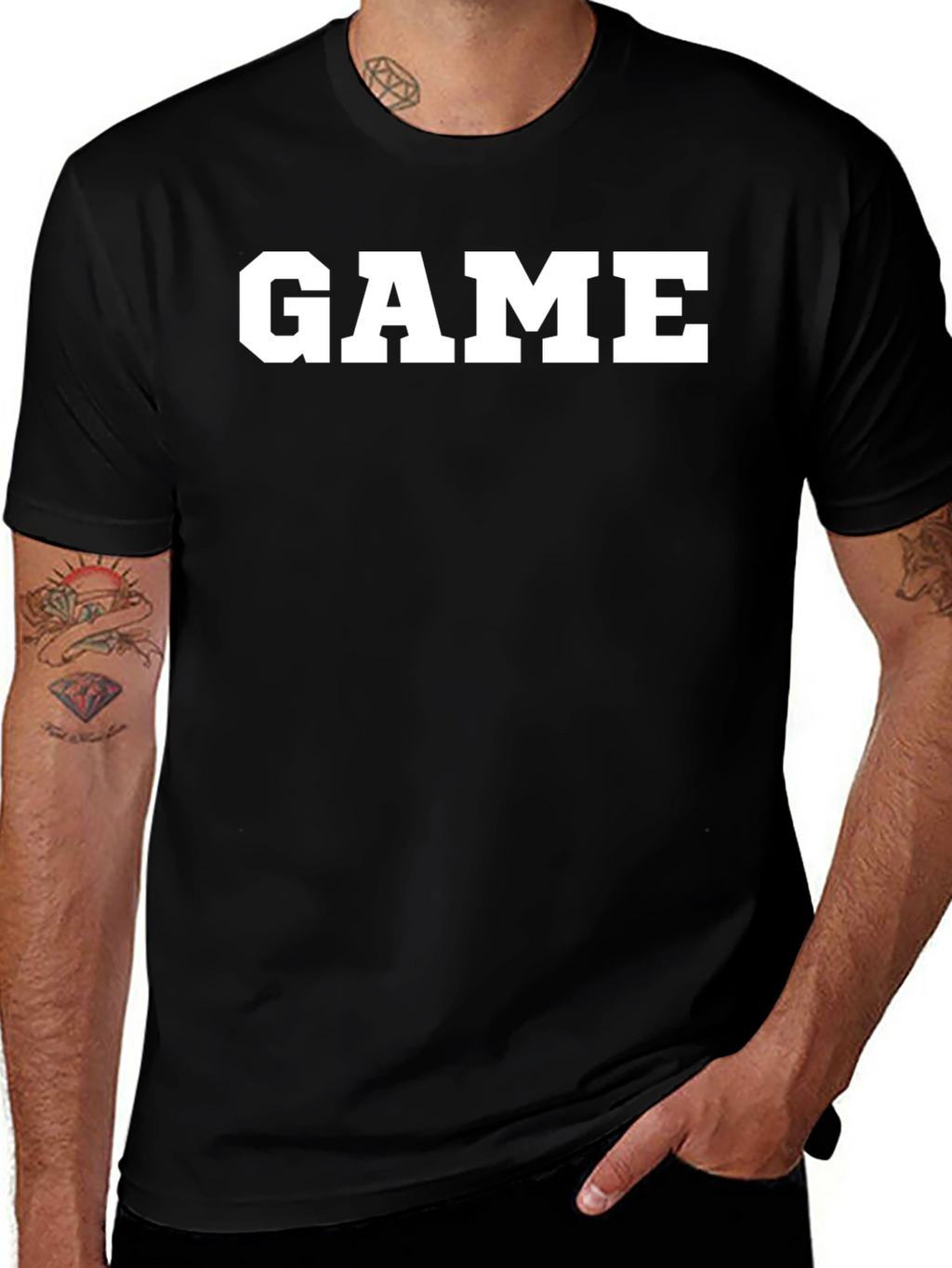 GAME Black T-Shirt