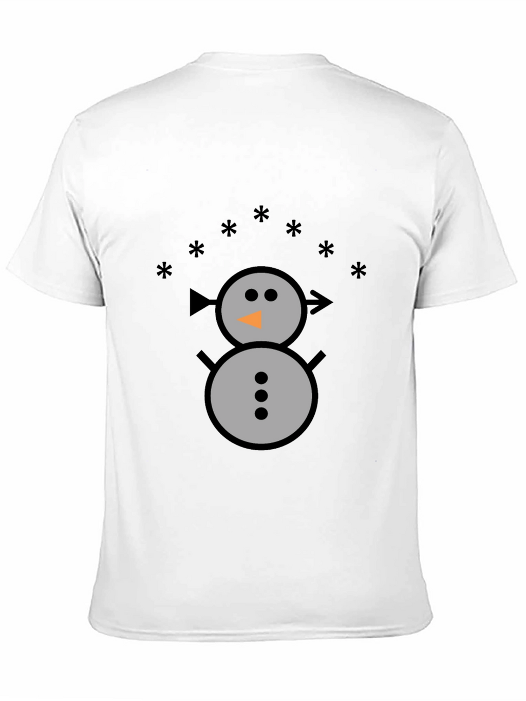 Snowman Graphic Tee - Winter Holiday Shirt