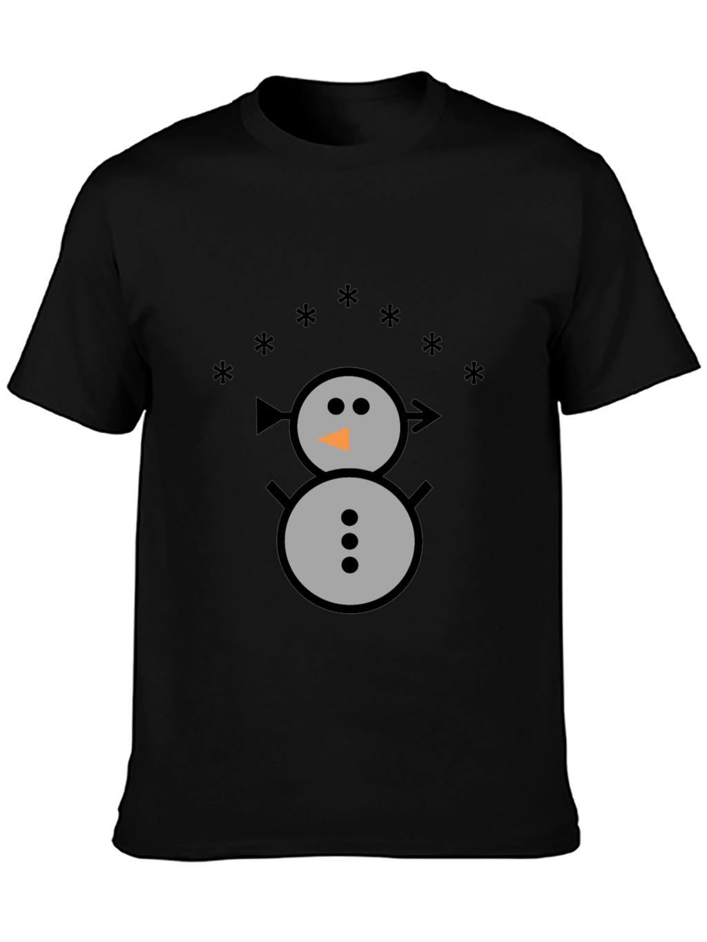 Snowman Graphic Tee - Winter Holiday Shirt