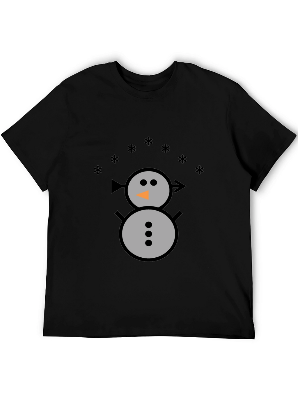 Snowman Graphic Tee - Winter Holiday Shirt