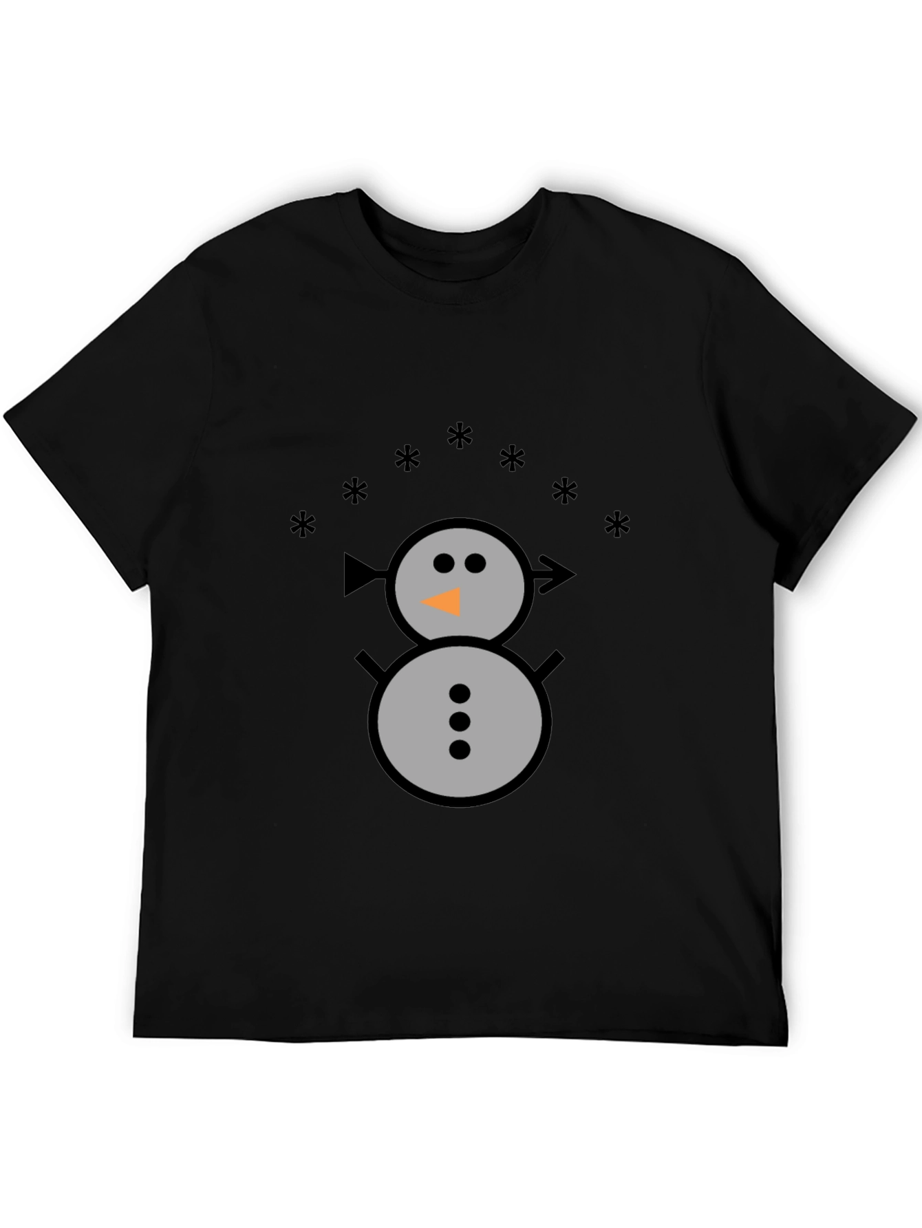 Snowman Graphic Tee - Winter Holiday Shirt