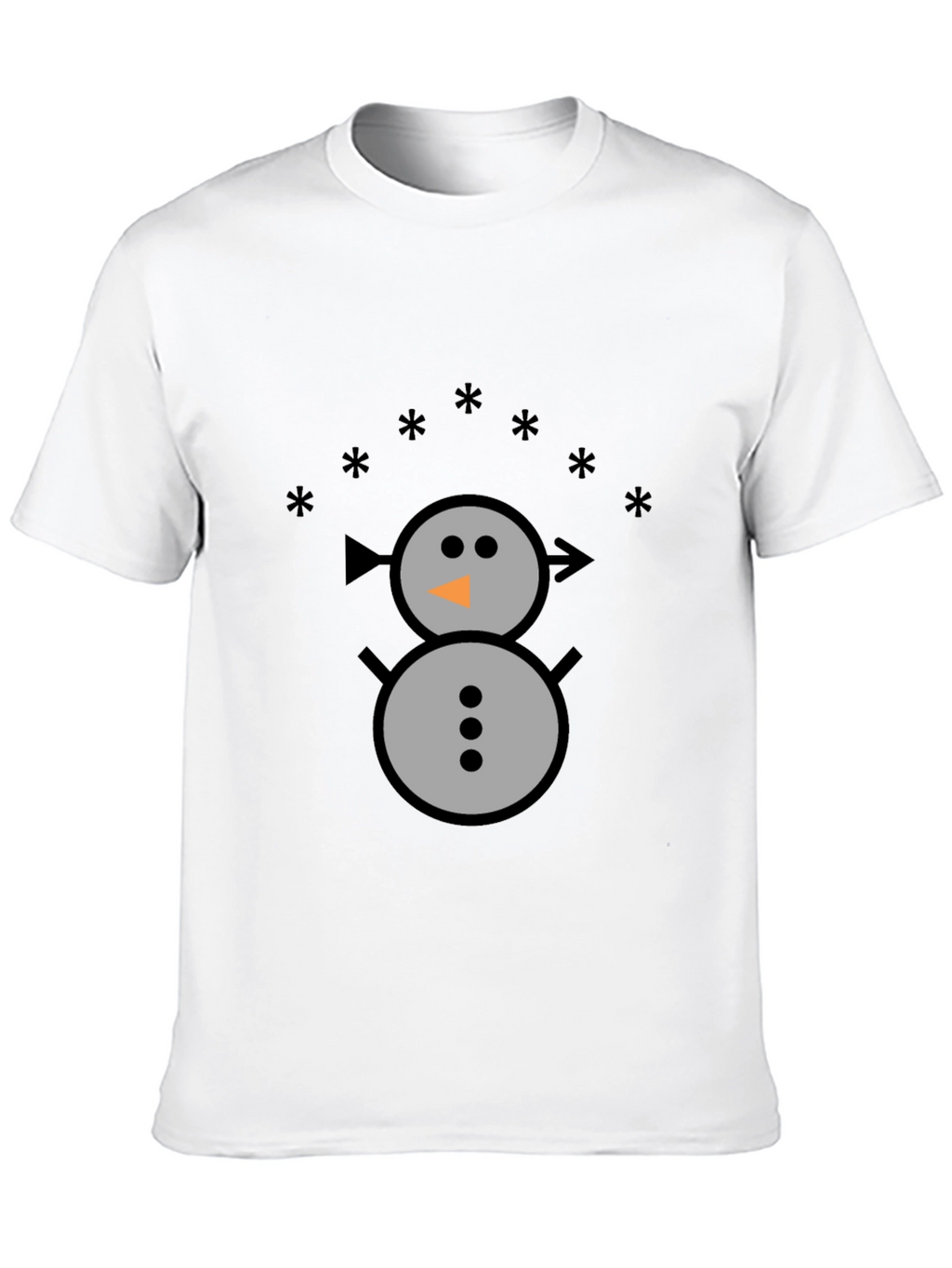 Snowman Graphic Tee - Winter Holiday Shirt