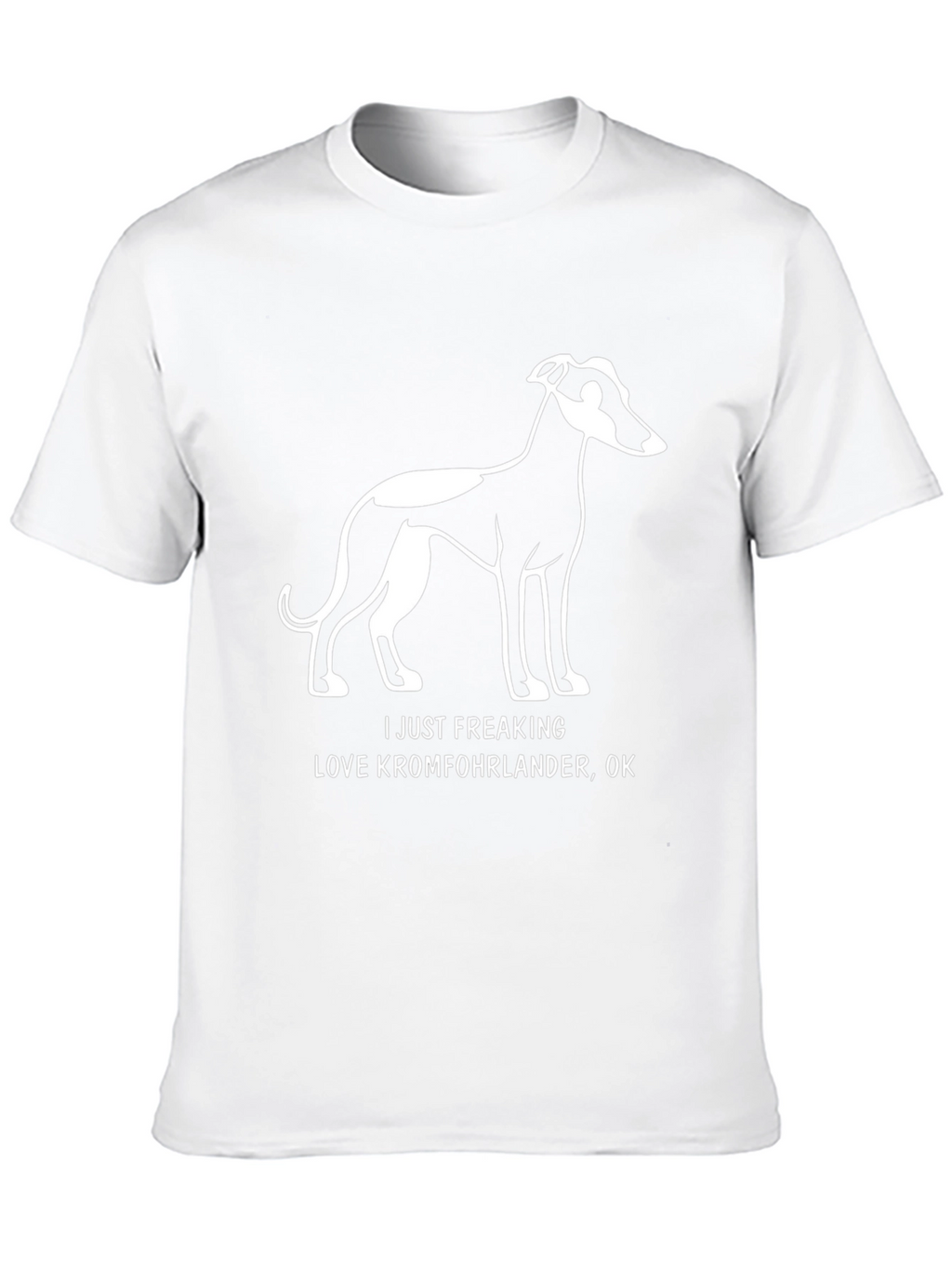 Kromfohrlander Dog Lover T-Shirt Funny Pet Graphic Tee