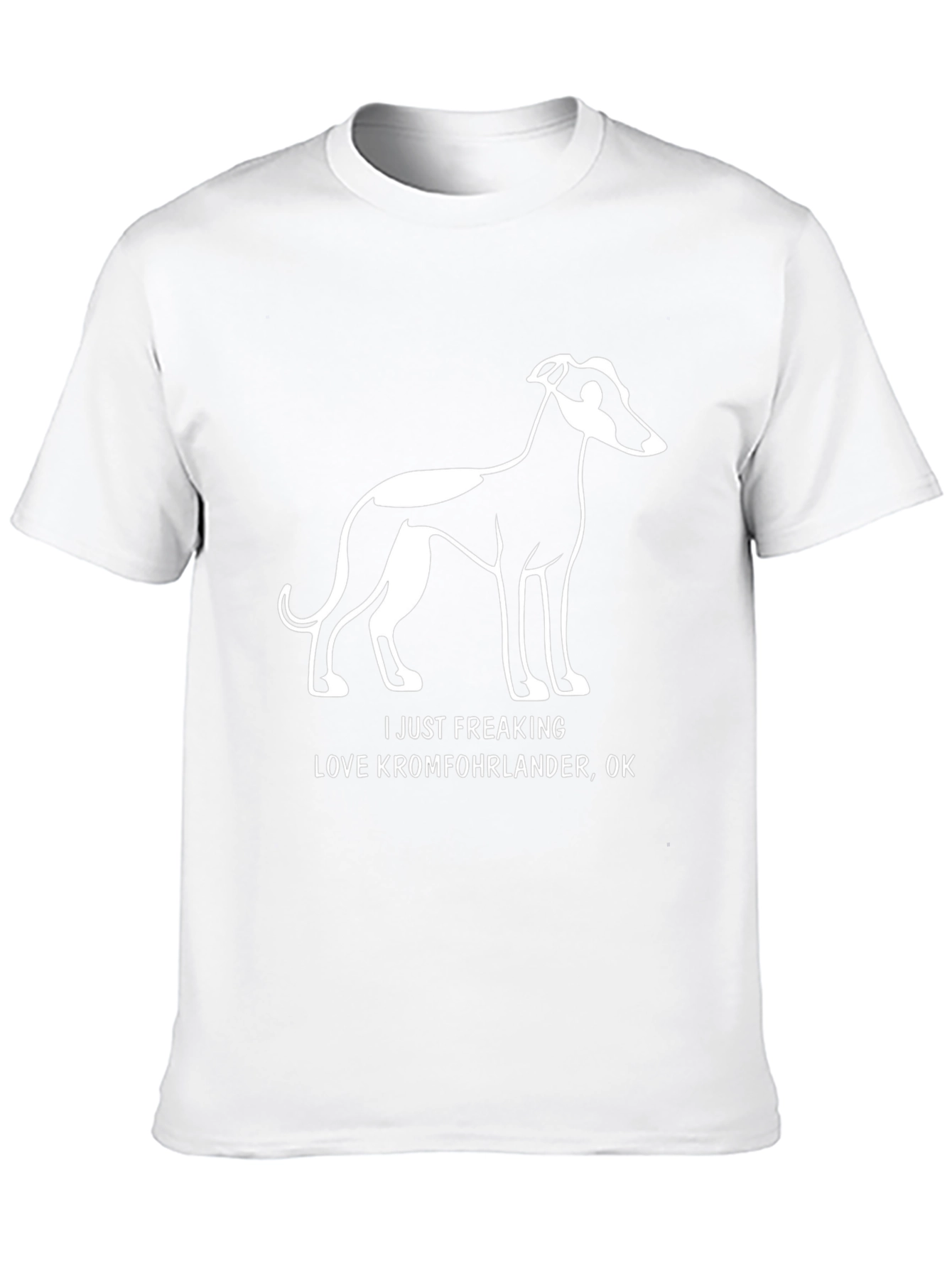 Kromfohrlander Dog Lover T-Shirt Funny Pet Graphic Tee