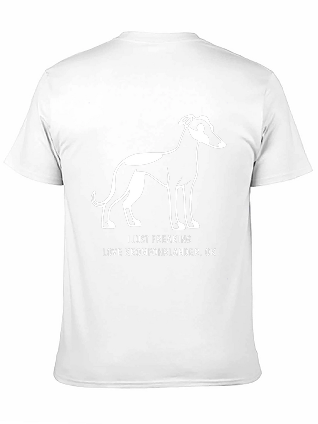 Kromfohrlander Dog Lover T-Shirt Funny Pet Graphic Tee