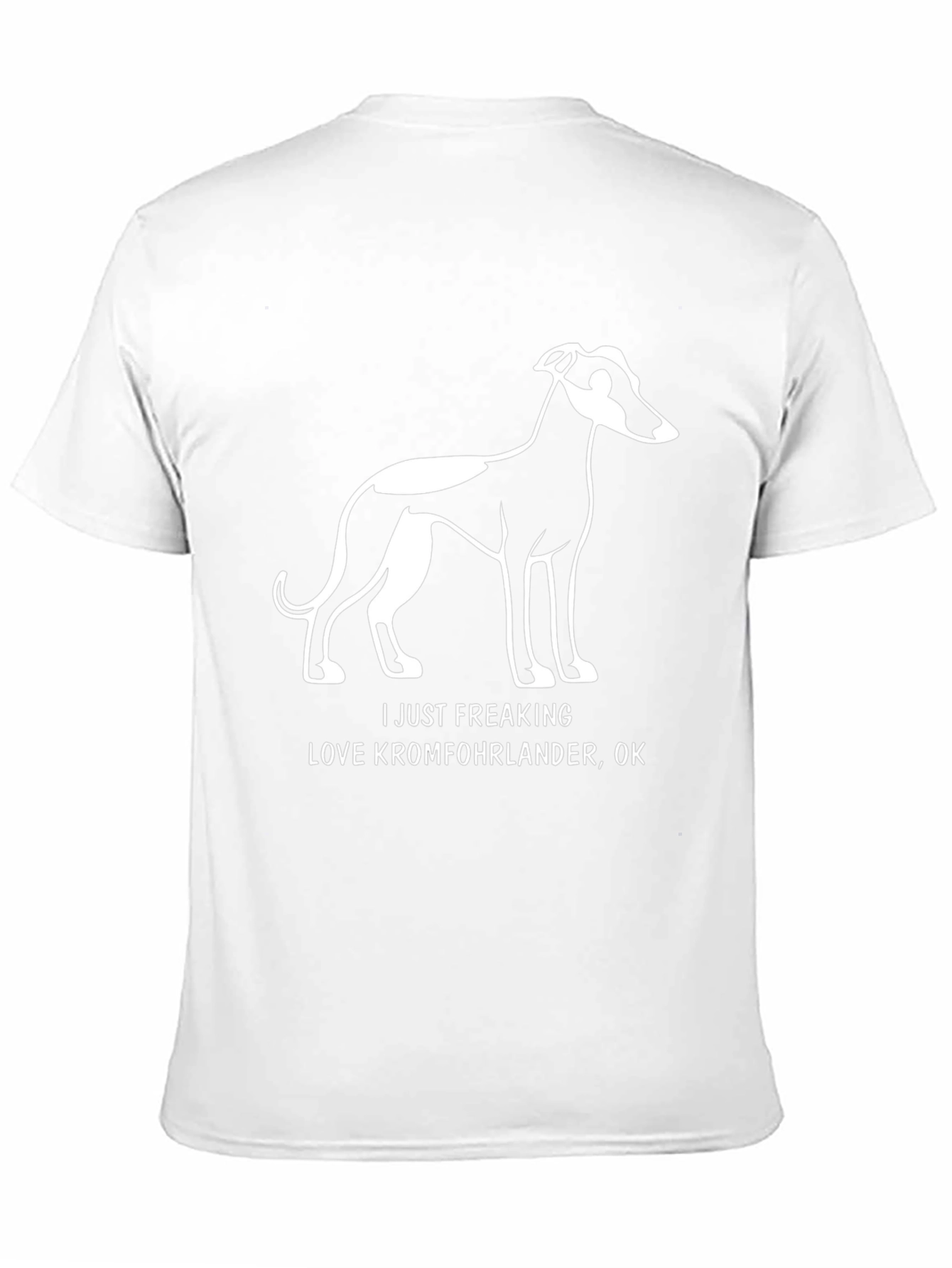 Kromfohrlander Dog Lover T-Shirt Funny Pet Graphic Tee