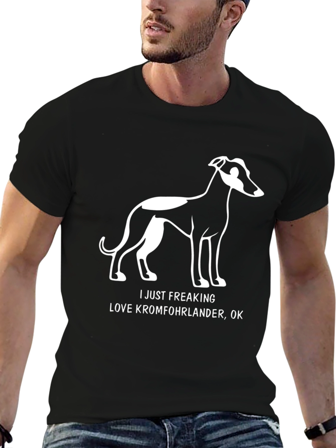 Kromfohrlander Dog Lover T-Shirt Funny Pet Graphic Tee