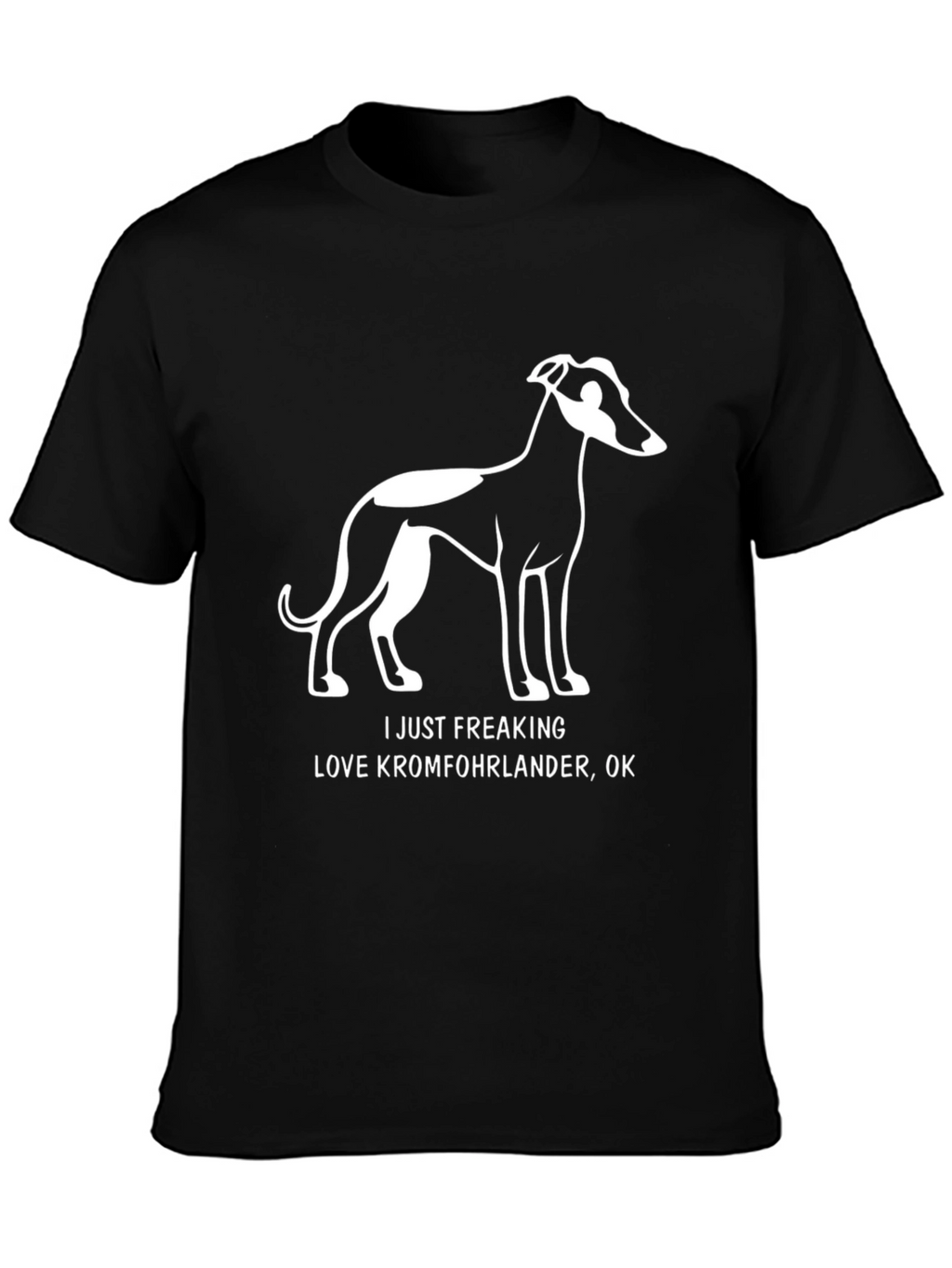Kromfohrlander Dog Lover T-Shirt Funny Pet Graphic Tee