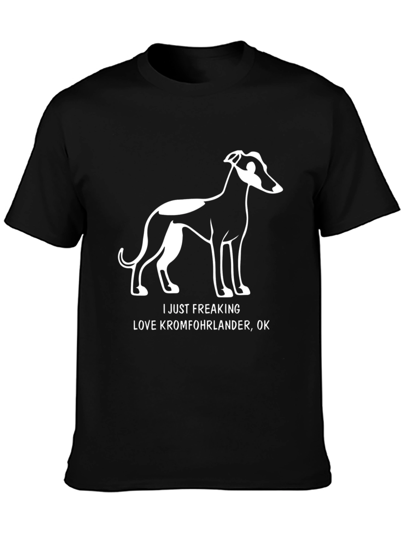 Kromfohrlander Dog Lover T-Shirt Funny Pet Graphic Tee