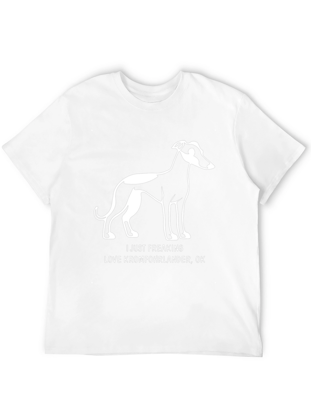 Kromfohrlander Dog Lover T-Shirt Funny Pet Graphic Tee