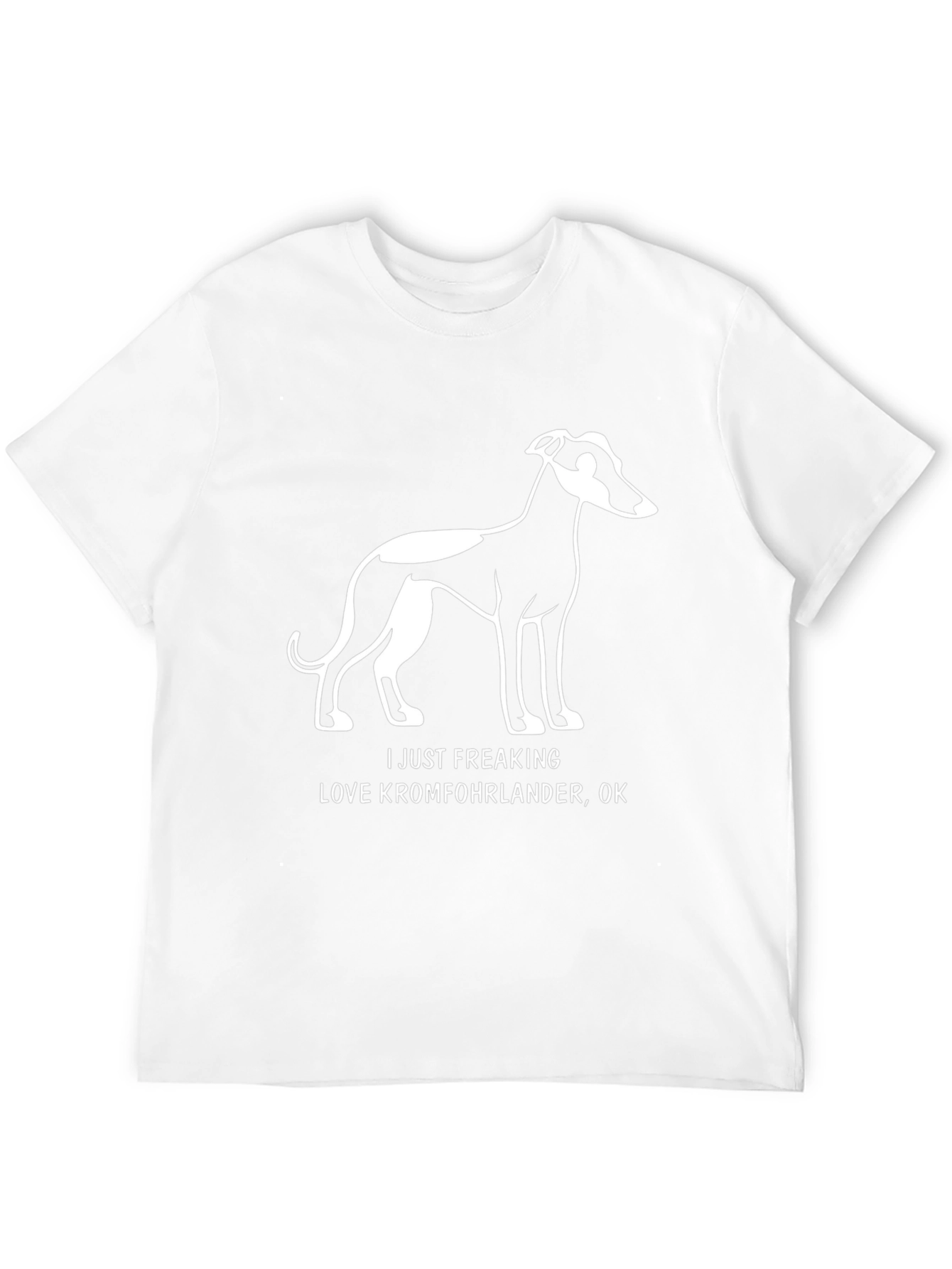 Kromfohrlander Dog Lover T-Shirt Funny Pet Graphic Tee