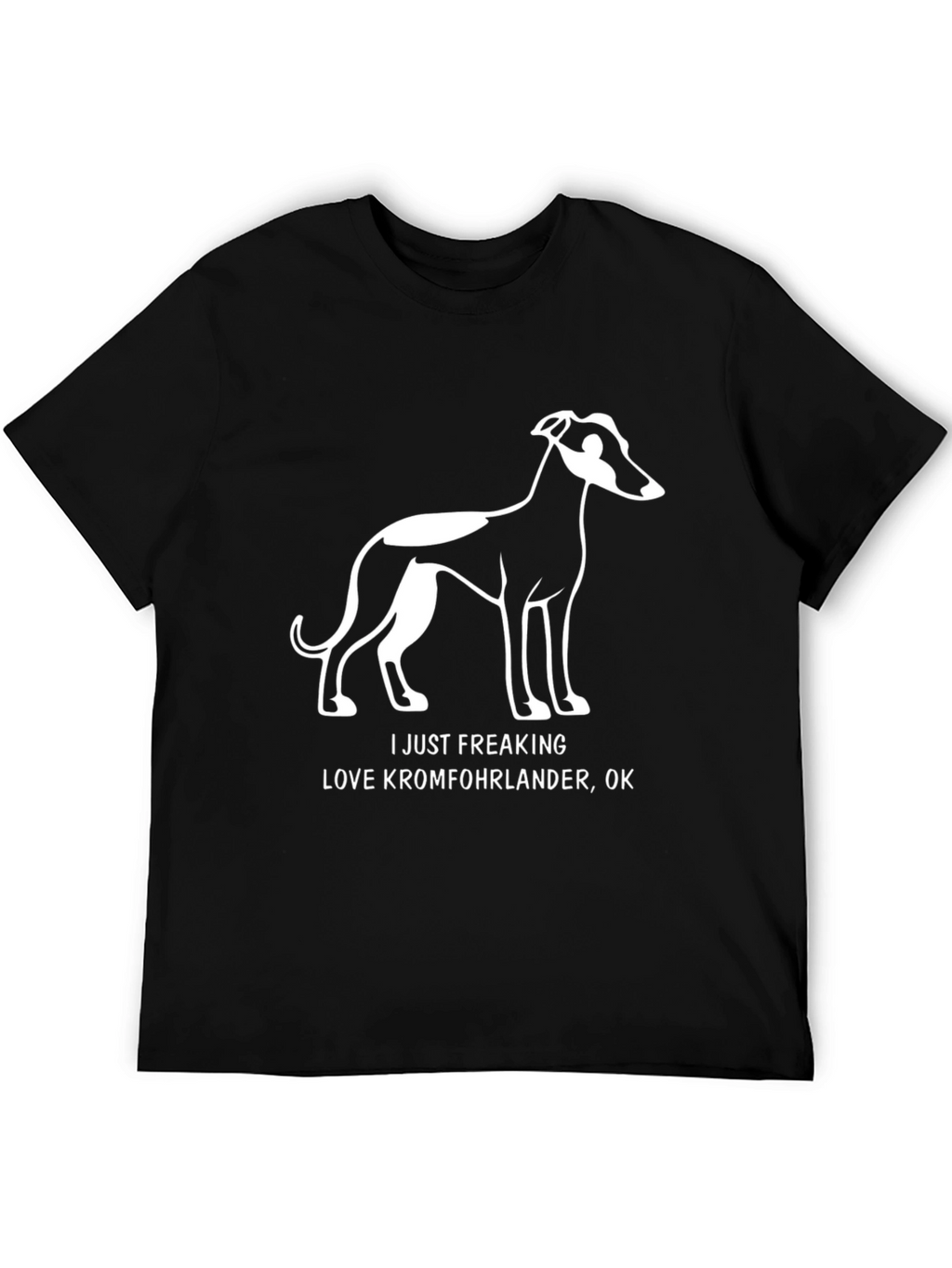Kromfohrlander Dog Lover T-Shirt Funny Pet Graphic Tee