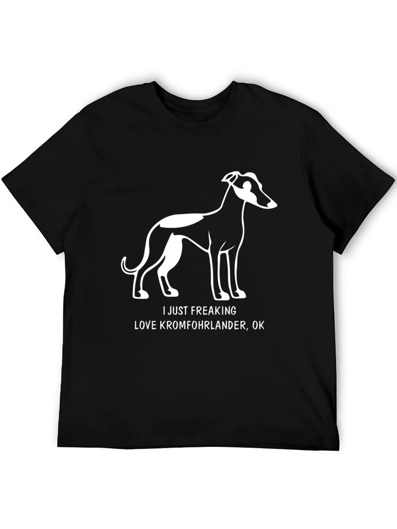 Kromfohrlander Dog Lover T-Shirt Funny Pet Graphic Tee