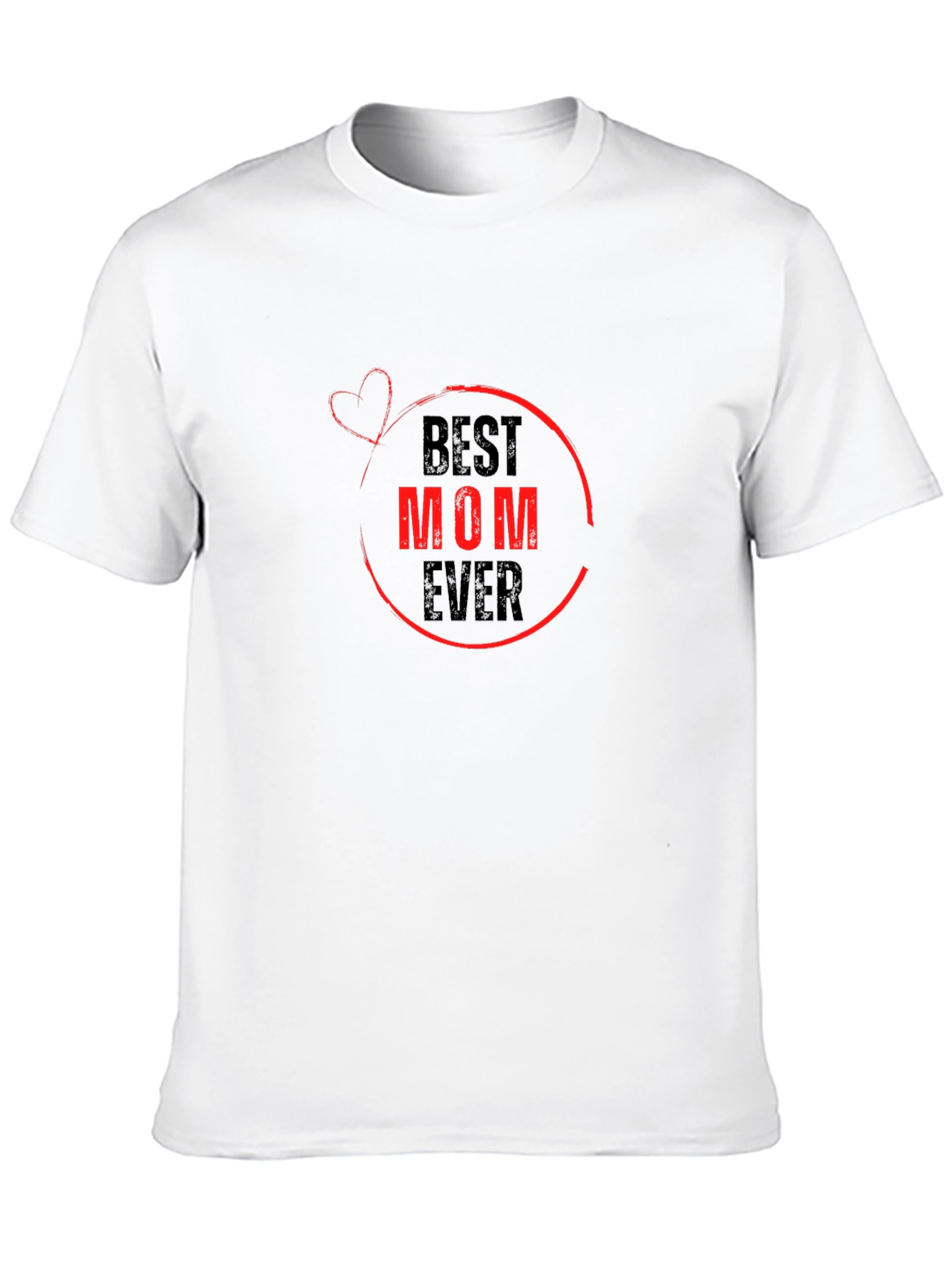 Best Mom Ever Graphic Tee - Black T-Shirt