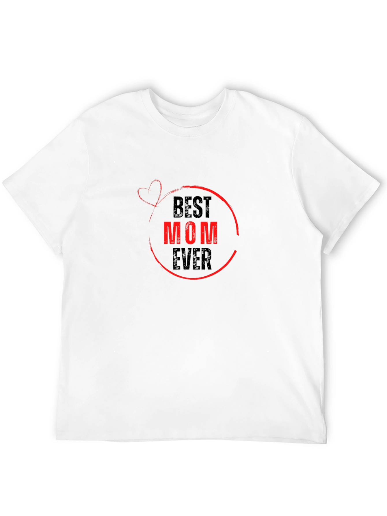 Best Mom Ever Graphic Tee - Black T-Shirt