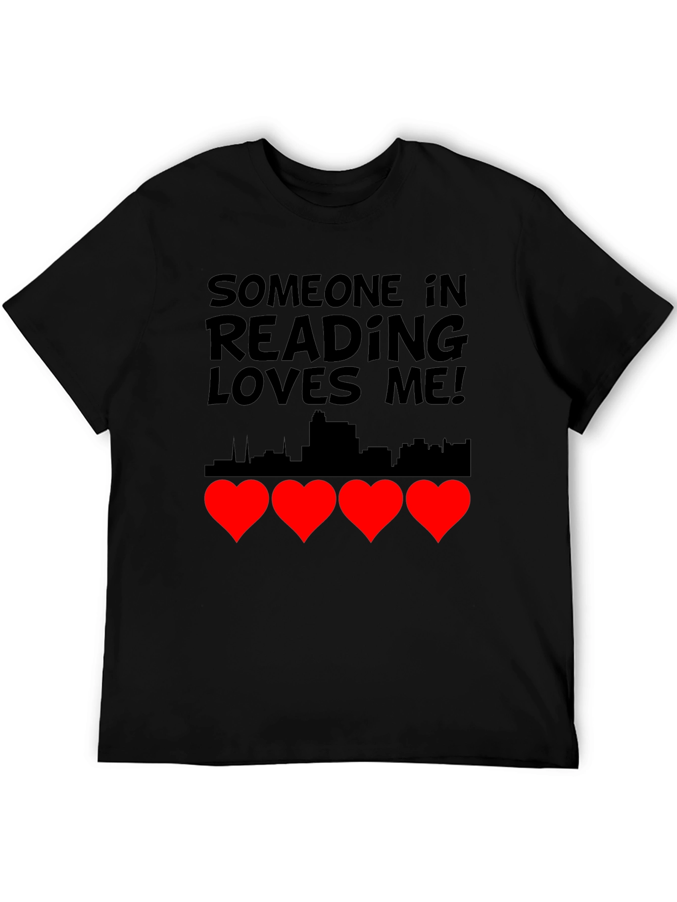 Reading Loves Me Graphic T-Shirt