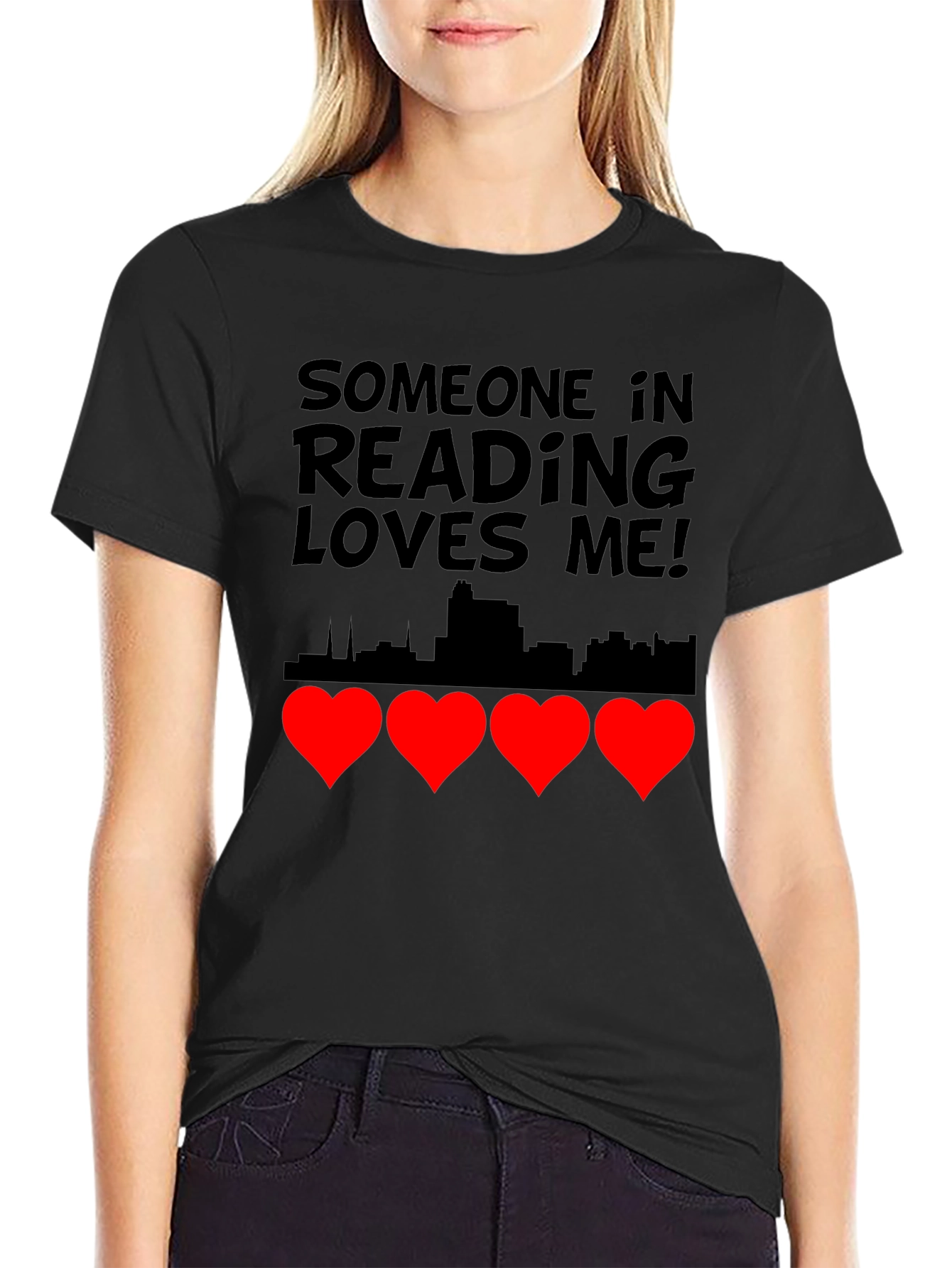 Reading Loves Me Graphic T-Shirt
