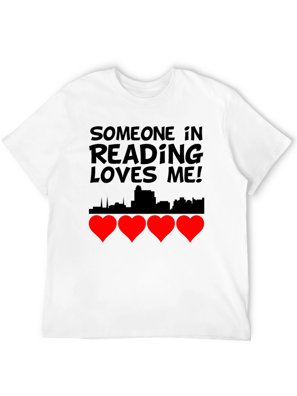 Reading Loves Me Graphic T-Shirt