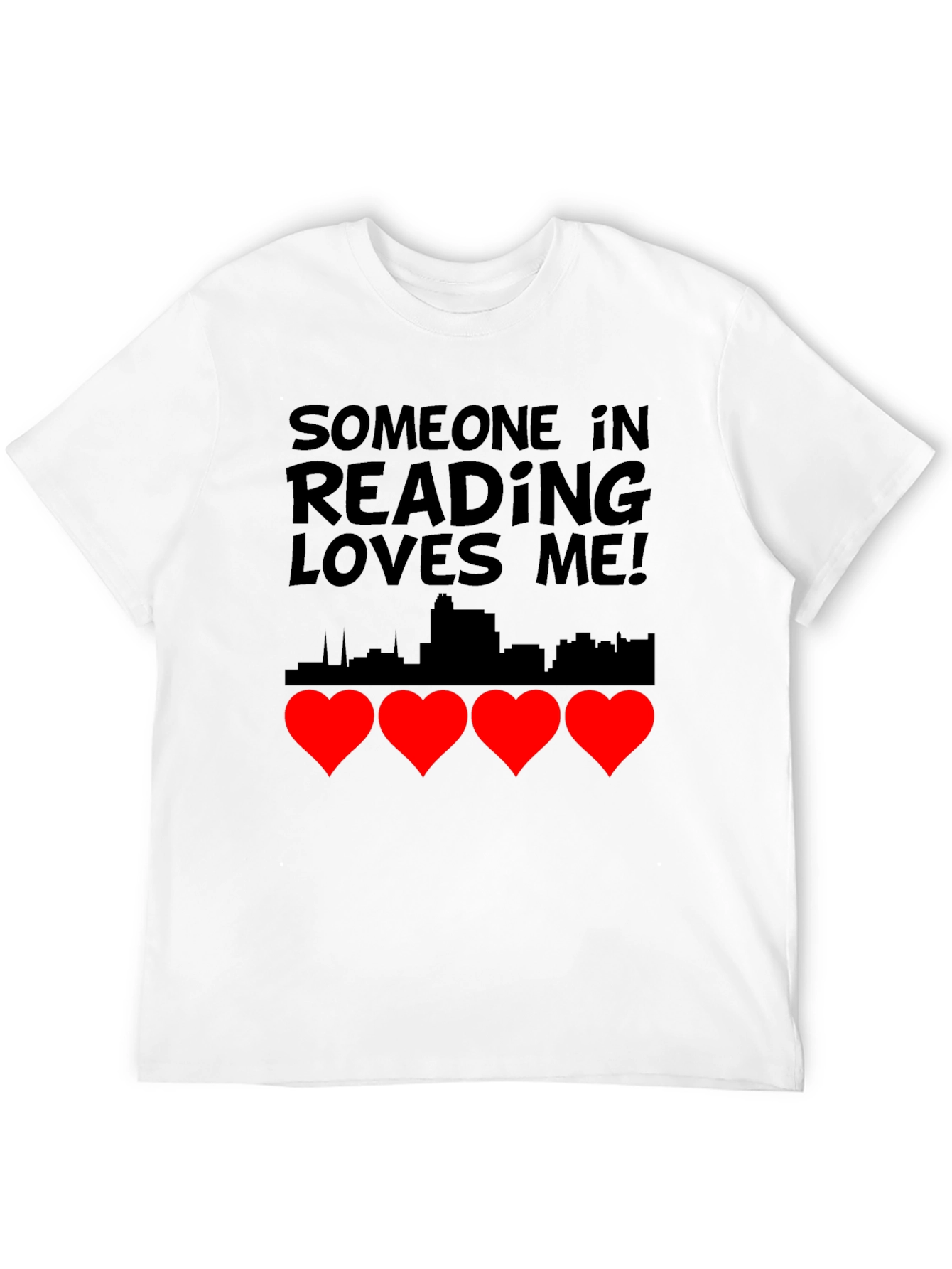 Reading Loves Me Graphic T-Shirt