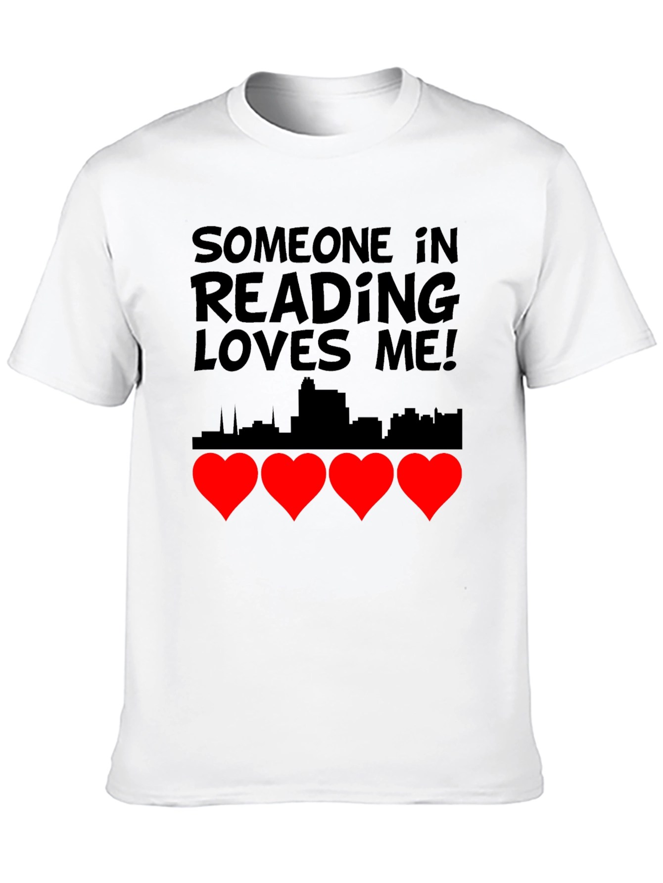 Reading Loves Me Graphic T-Shirt