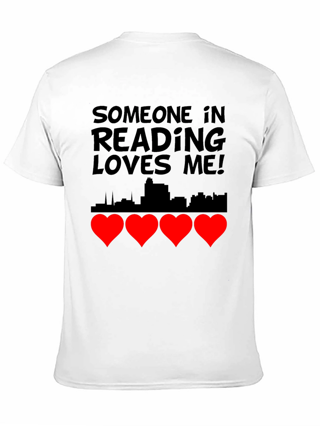 Reading Loves Me Graphic T-Shirt