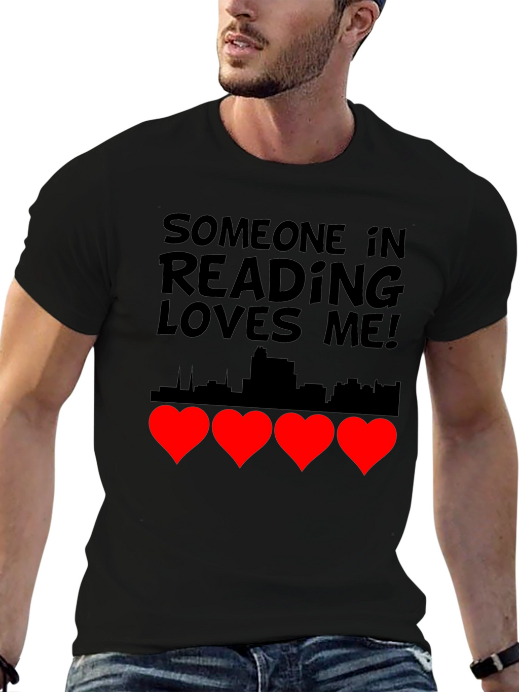 Reading Loves Me Graphic T-Shirt