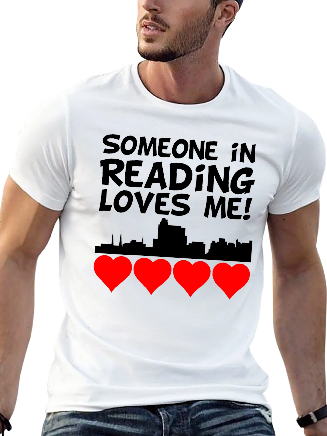 Reading Loves Me Graphic T-Shirt