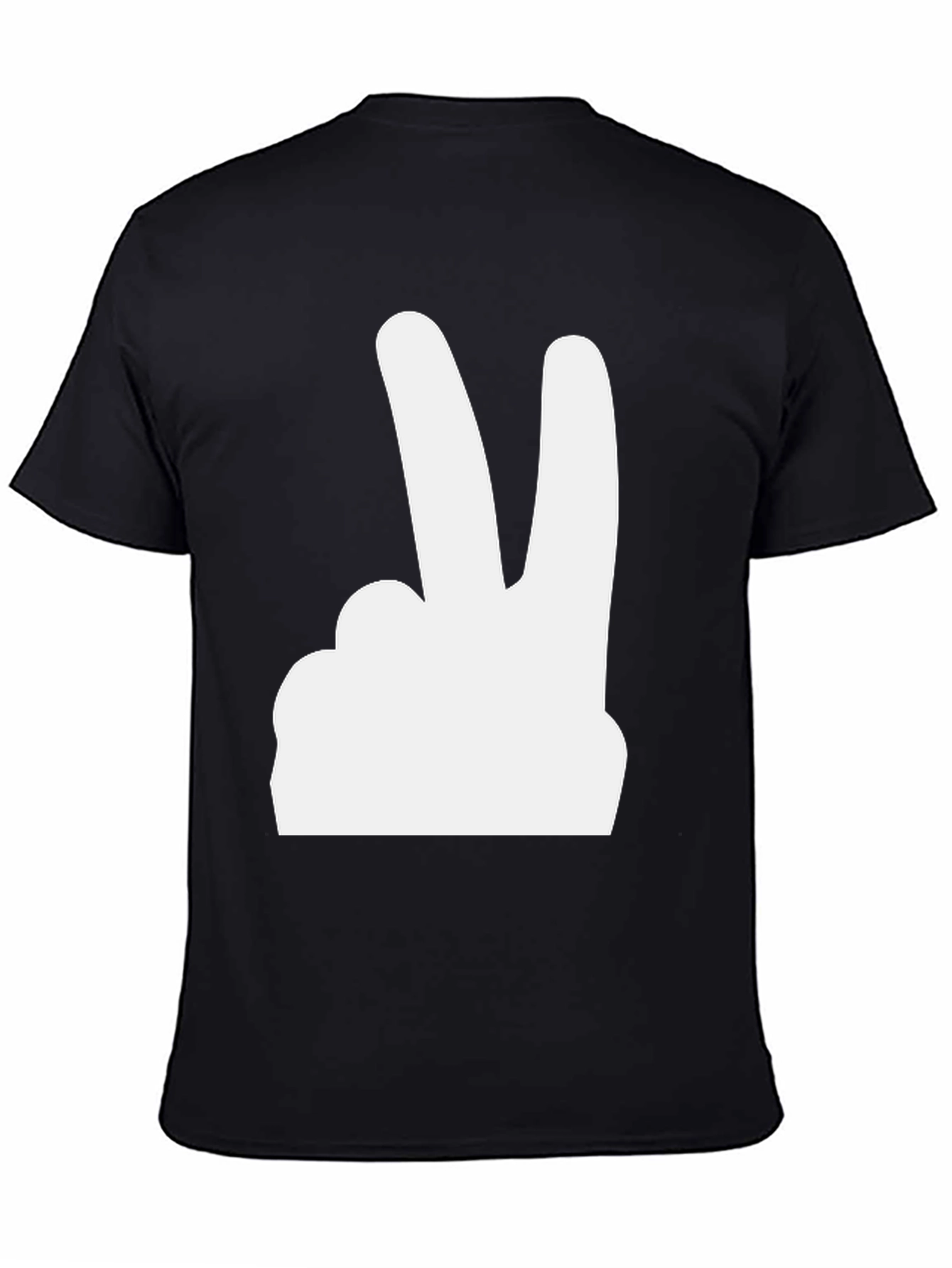 Peace Sign Graphic Tee - Stylish Comfort