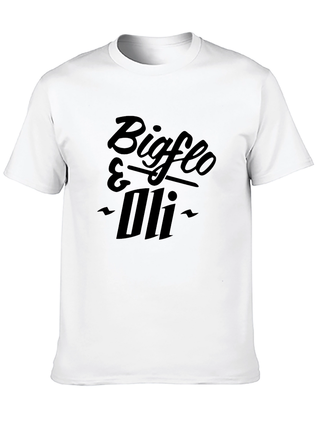 Bigflo & Oli Black Graphic Tee