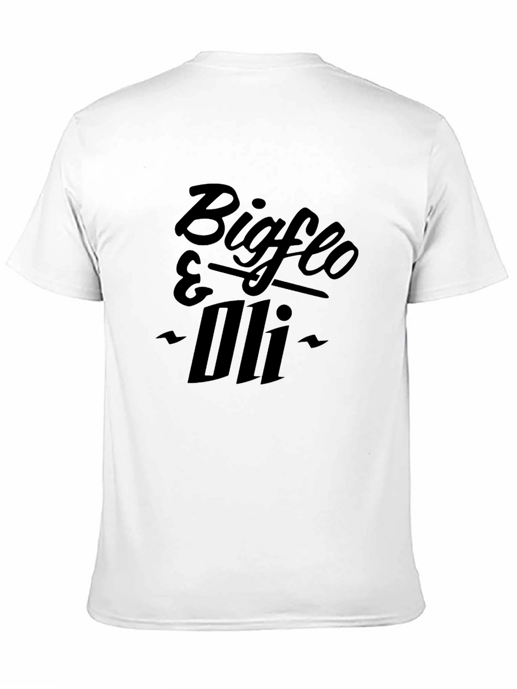 Bigflo & Oli Black Graphic Tee