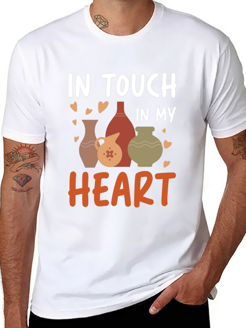 Pottery Lovers T-Shirt - In Touch In My Heart
