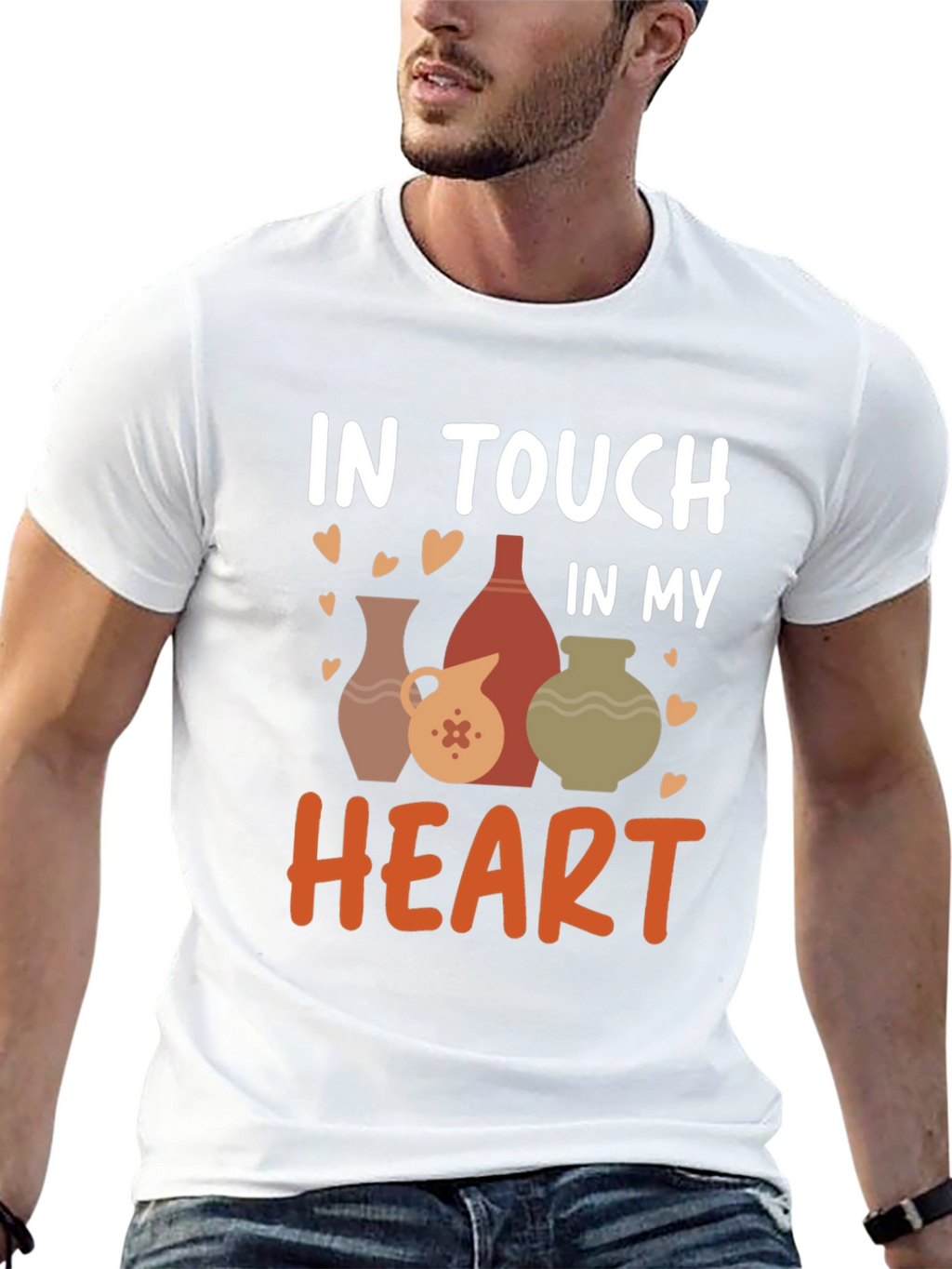 Pottery Lovers T-Shirt - In Touch In My Heart