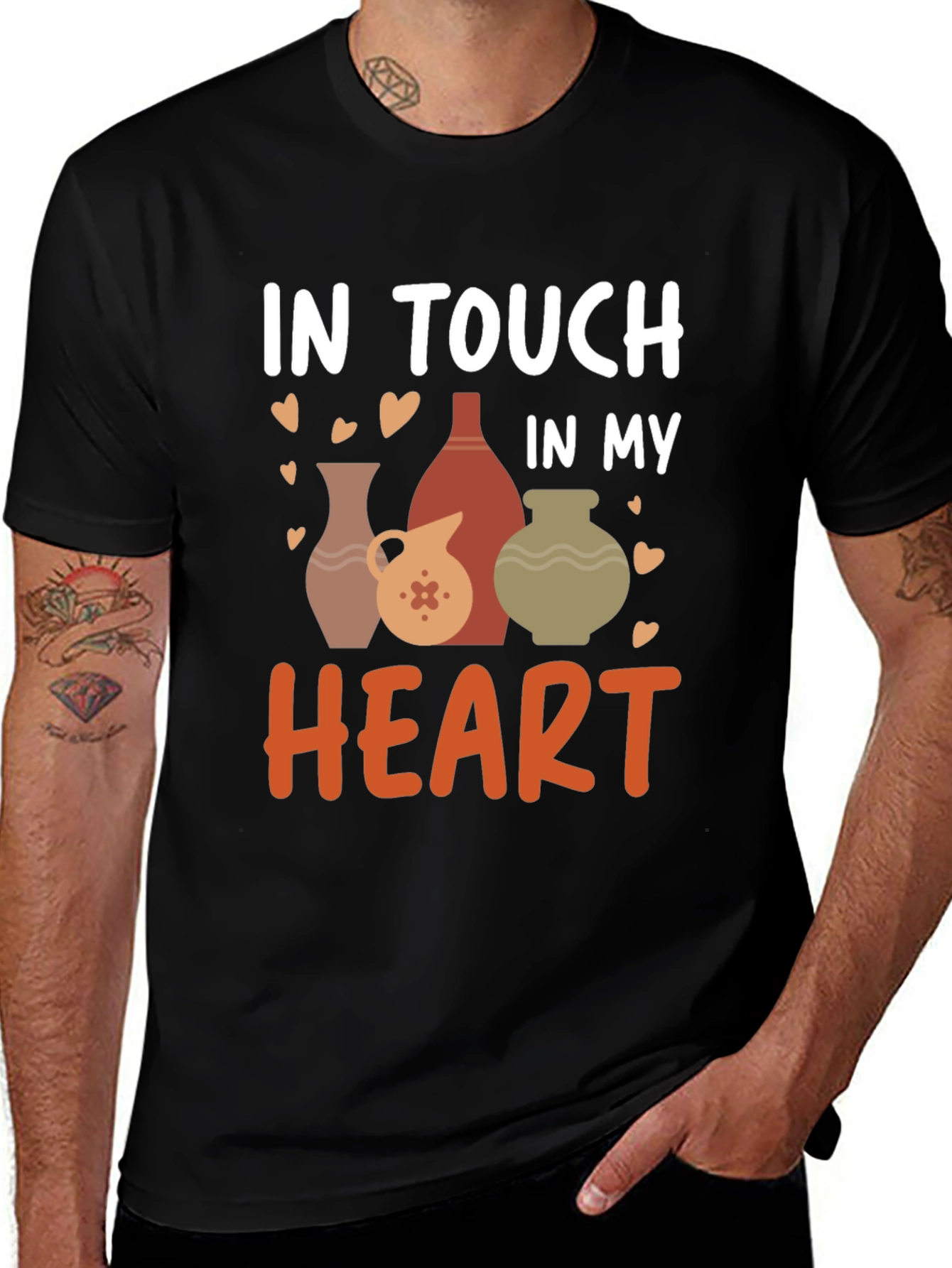 Pottery Lovers T-Shirt - In Touch In My Heart