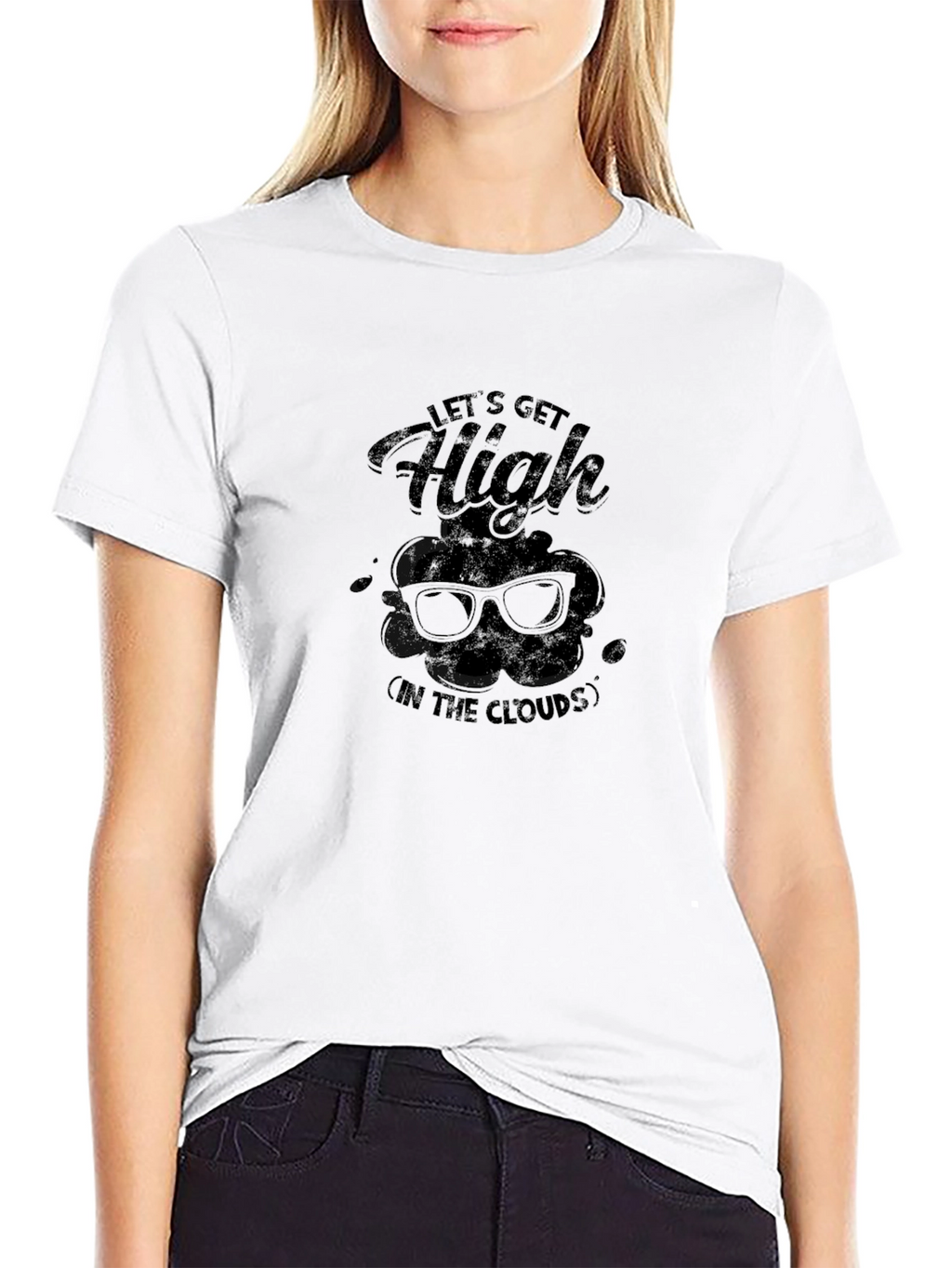 Lets Get High Cloud T-Shirt