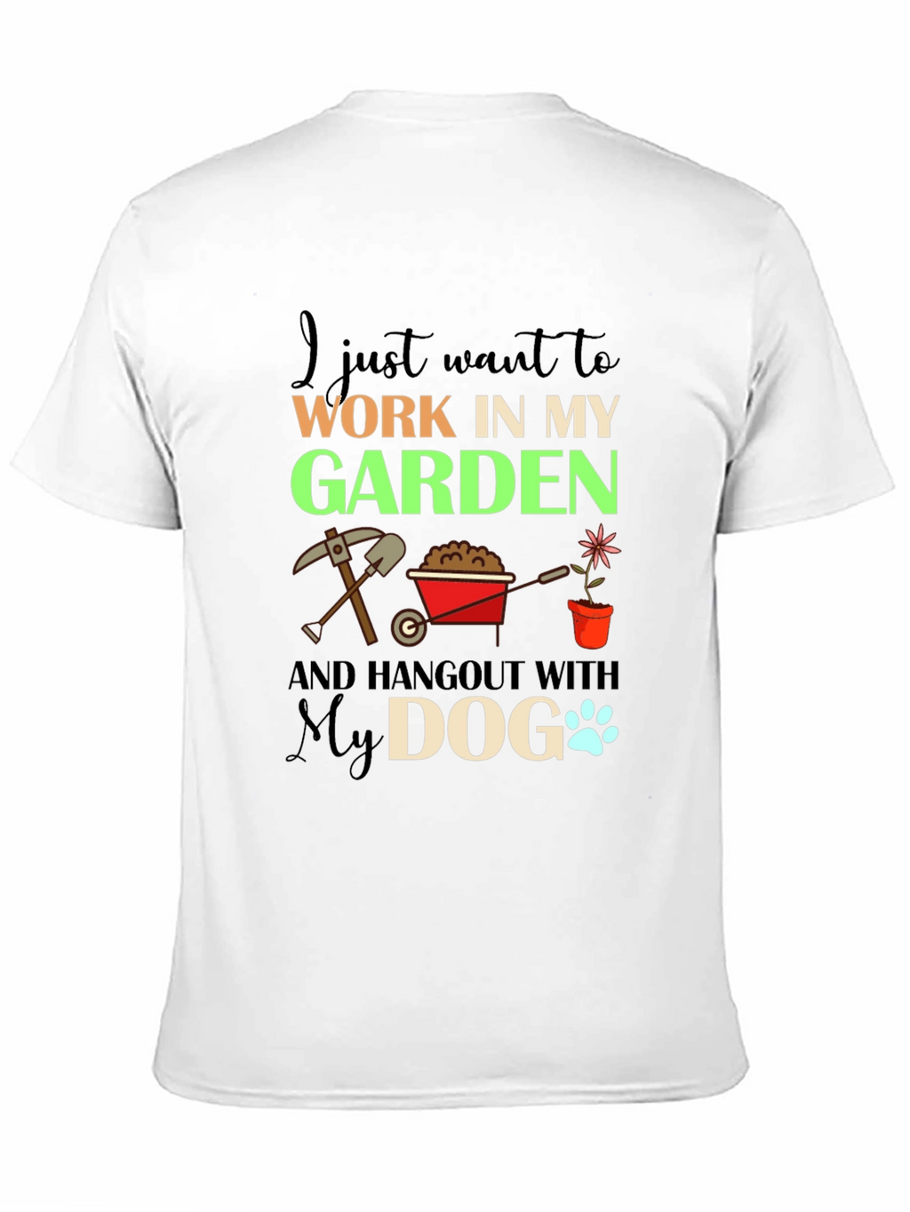 Gardening & Dog Lover T-Shirt