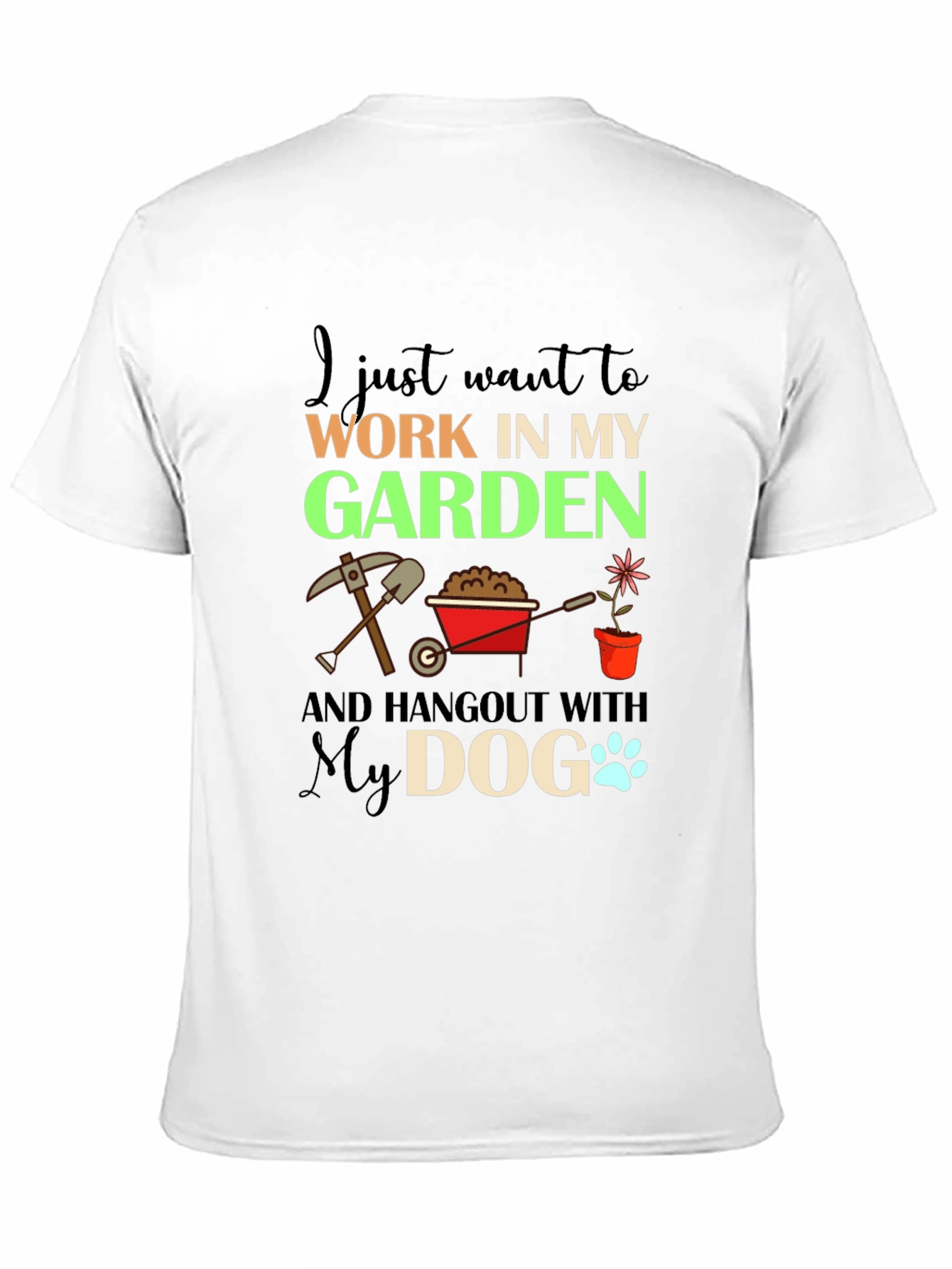 Gardening & Dog Lover T-Shirt