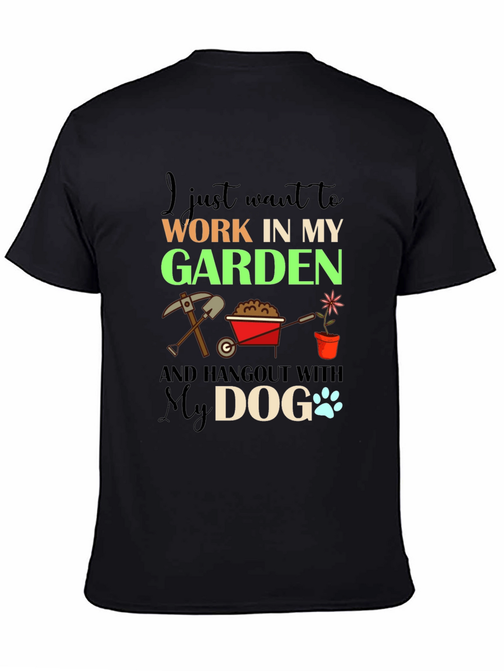Gardening & Dog Lover T-Shirt