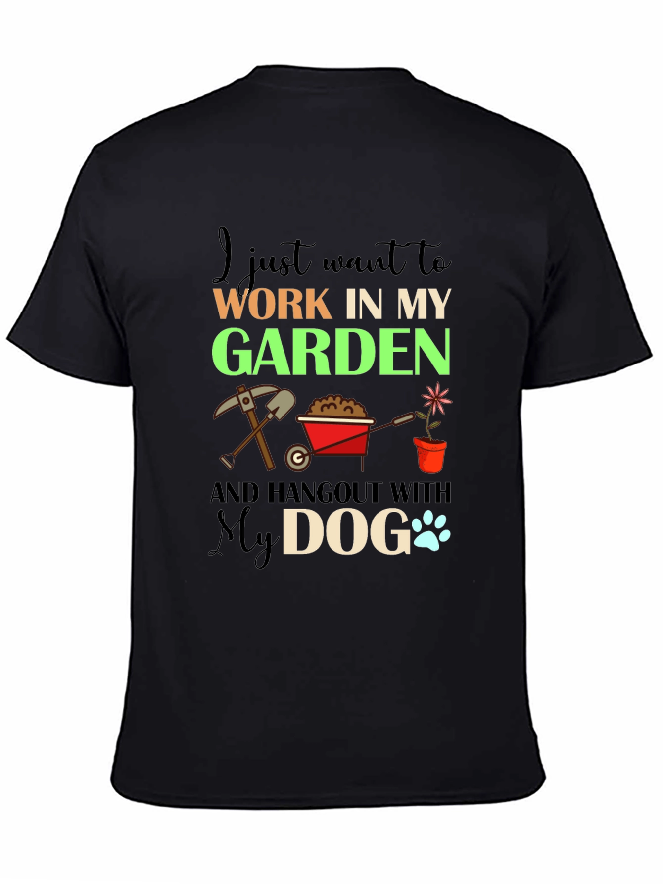 Gardening & Dog Lover T-Shirt
