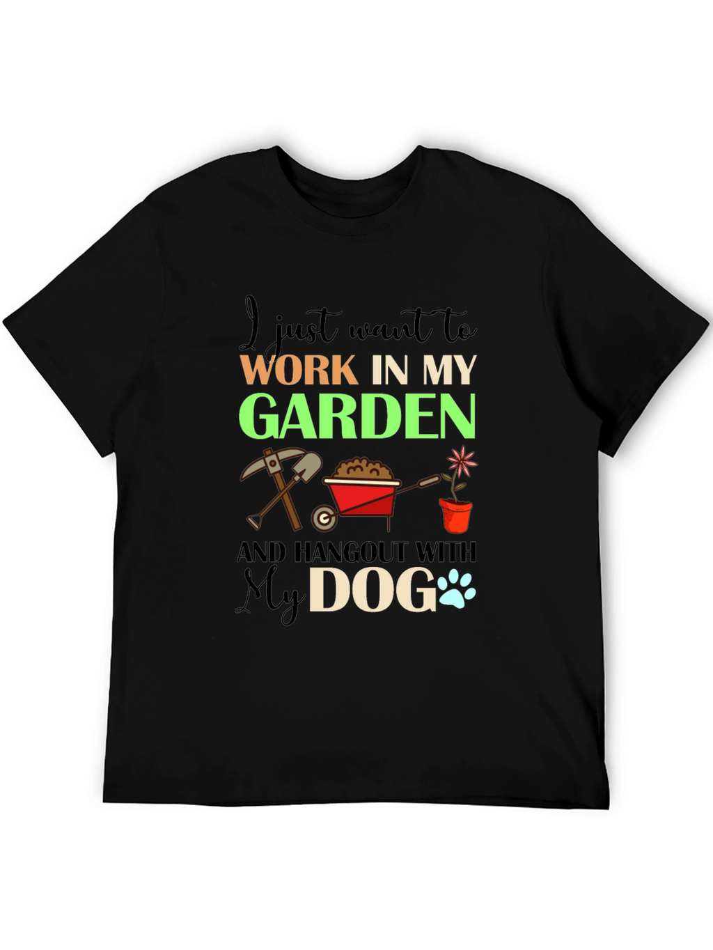 Gardening & Dog Lover T-Shirt