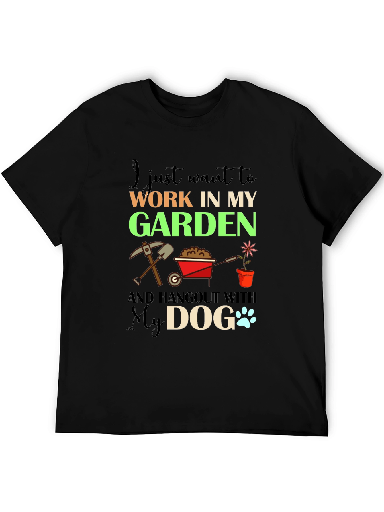 Gardening & Dog Lover T-Shirt