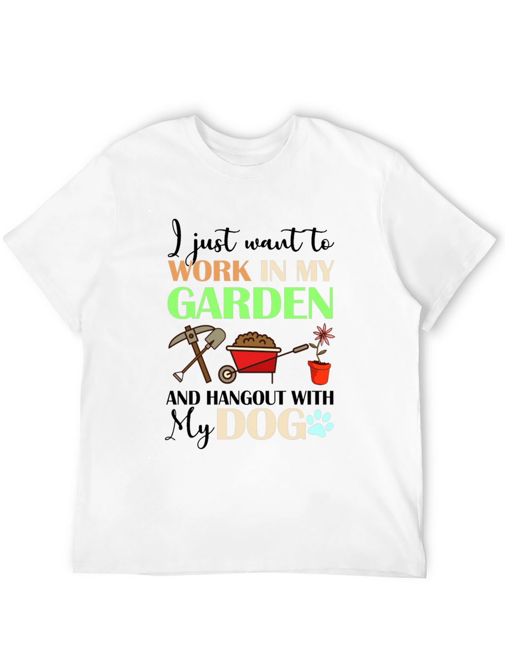 Gardening & Dog Lover T-Shirt
