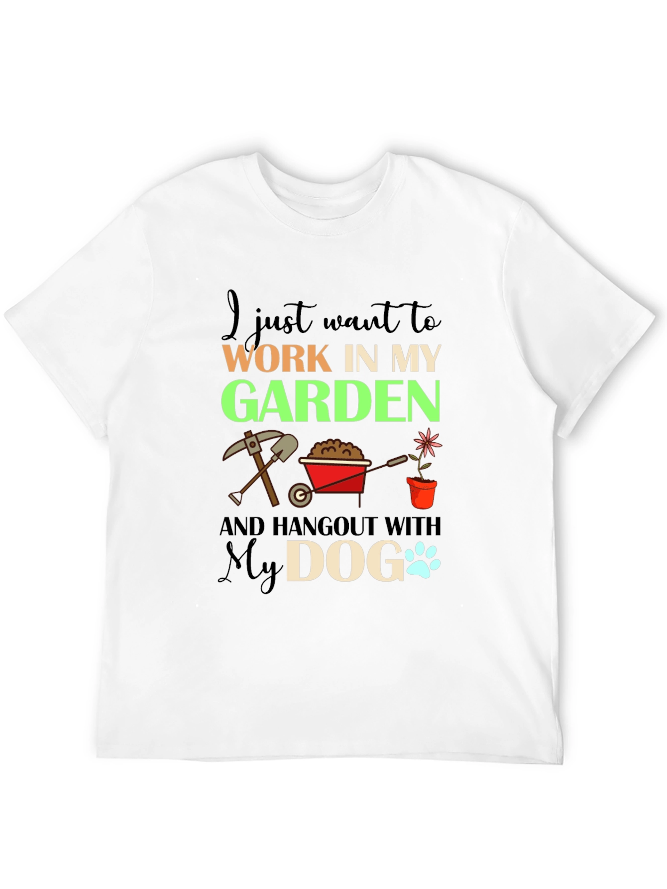 Gardening & Dog Lover T-Shirt